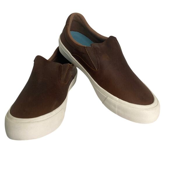 SeaVees Hawthorne Slip on leather shoe Mens size 7 NIB - Picture 1 of 9